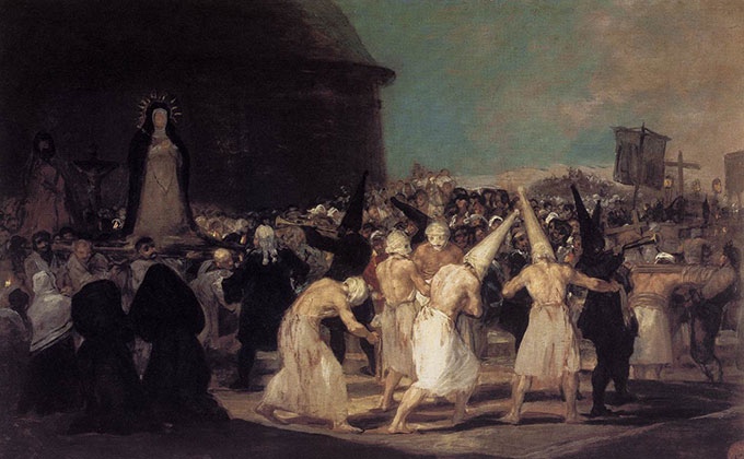Procesión de flagelantes, 1793 - Francisco Goya