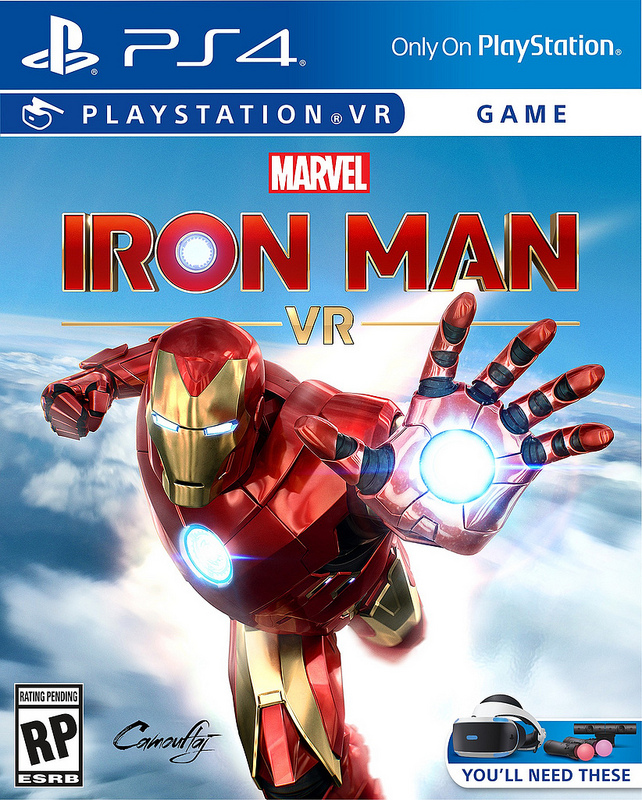 Iron Man VR portada PlayStation 4
