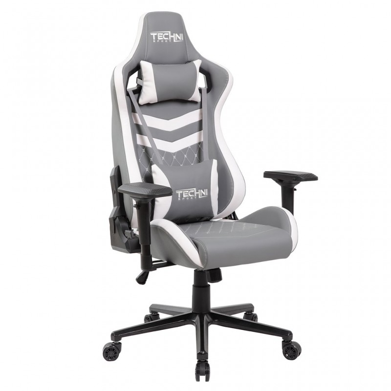 Silla Gaming TS Office Cobra color Gris-Blanco - Capital ...